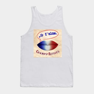 FRENCH KISS JETAIME CHAMPS-ELYSEES Tank Top